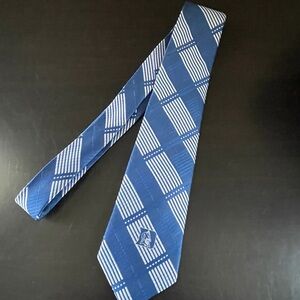 Duke Blue Devils Blue and White Checkered Men's Tie